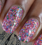 Glitter Shell ~ 5-free texture/glitter smoothing topcoat