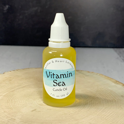 Vitamin Sea Cuticle Oil ~ 1 oz Dropper bottle