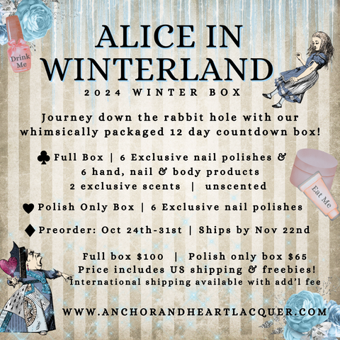 PREORDER (PLEASE READ) - Alice in Winterland 2024 Mystery boxes