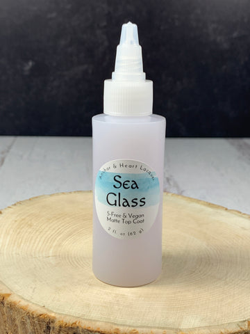 Sea Glass matte topcoat ~ 2 oz Refill